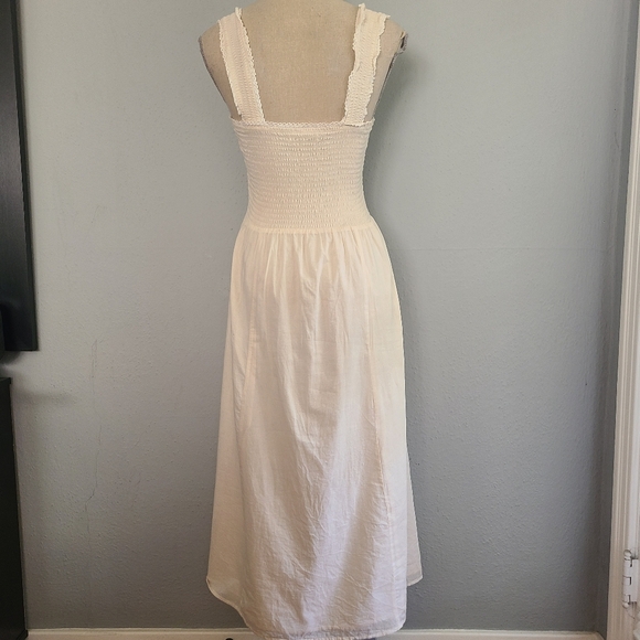 Reformation Darla‎ Cotton Midi Dress Size Small - Picture 7 of 16